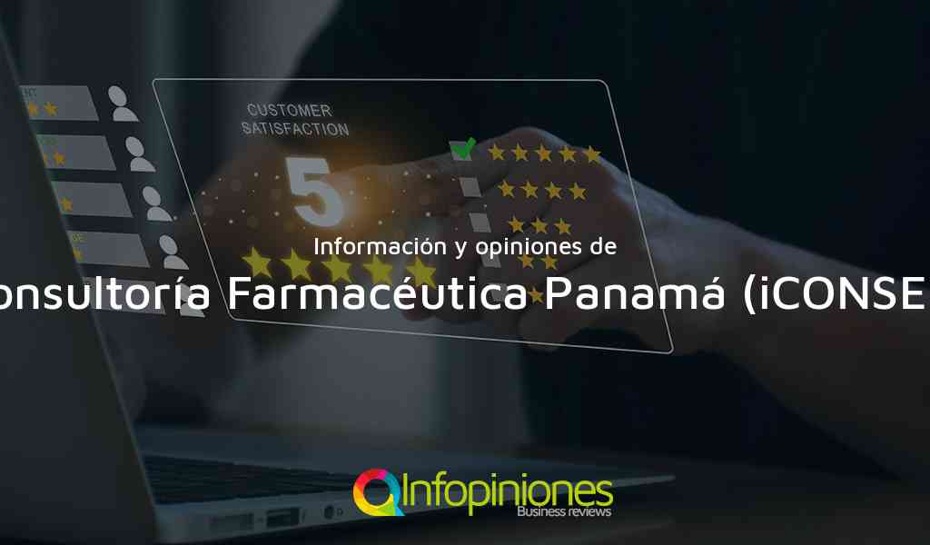 Información y opiniones sobre Consultoría Farmacéutica Panamá (iCONSER) de Panama